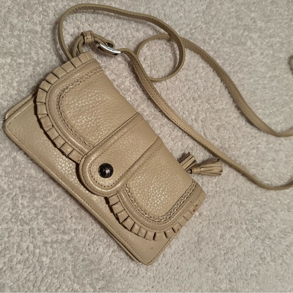 Brighton Tan Leather Wallet